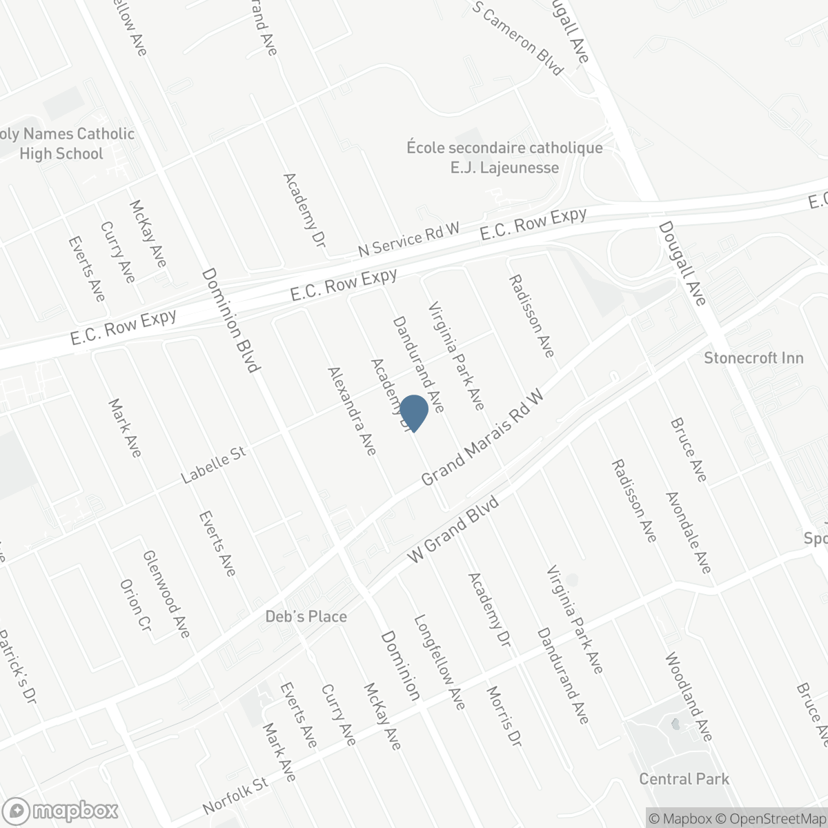 2850 ACADEMY, Windsor, Ontario N9E 2H1